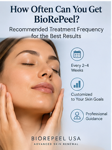 How often can you get BioRePeel guide covering treatment frequency, recovery and professional guidance | Biorepeelusa