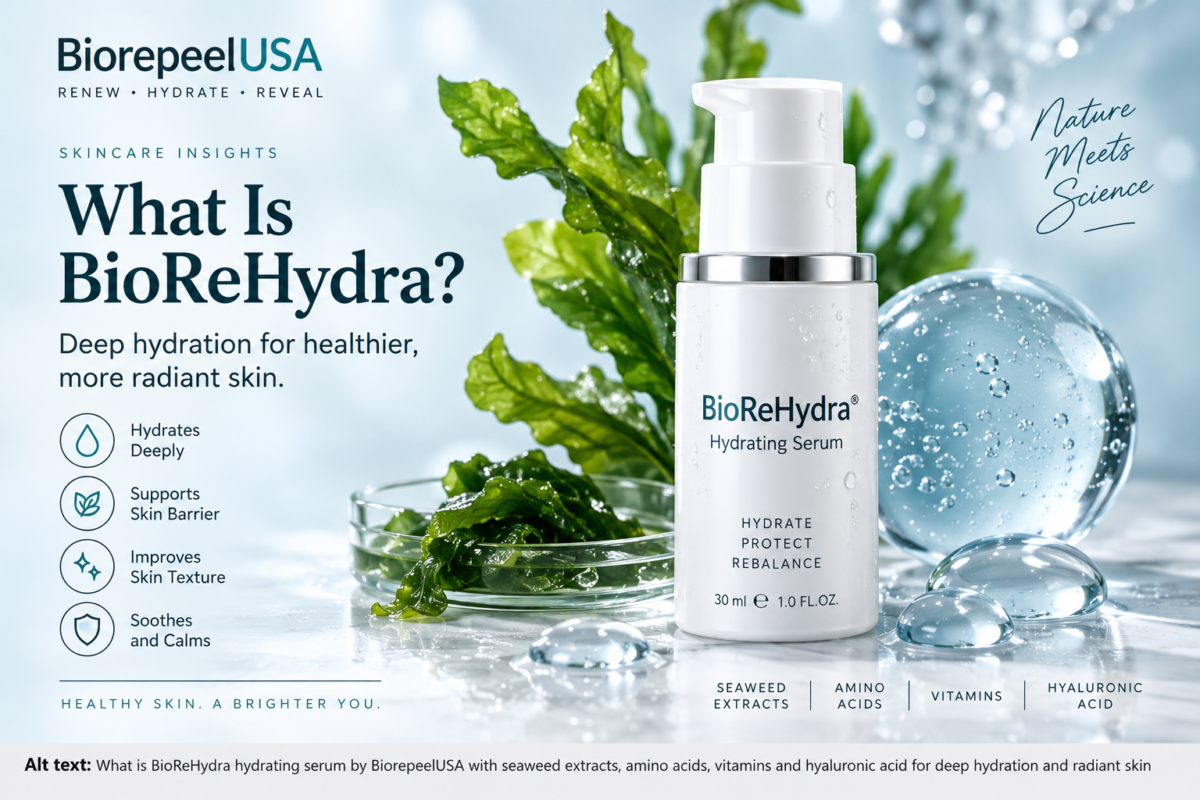 What is BioReHydra hydrating serum guide featuring the 30ml product | Biorepeelusa